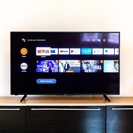 Moderne Dachgeschosswohnung - Parkplatz - Netflix Coburg Buitenkant foto